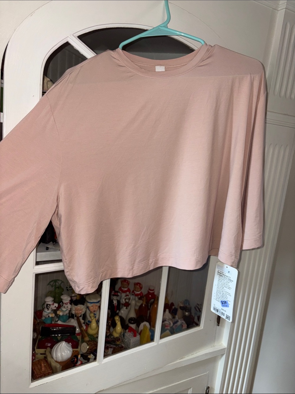 NWT 12 lululemon athletica relaxed fit cropped short sleeve